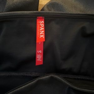 Spanx Faux Leather Leggings